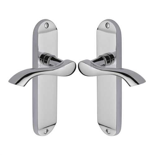 Algarve Door Handle on Plate