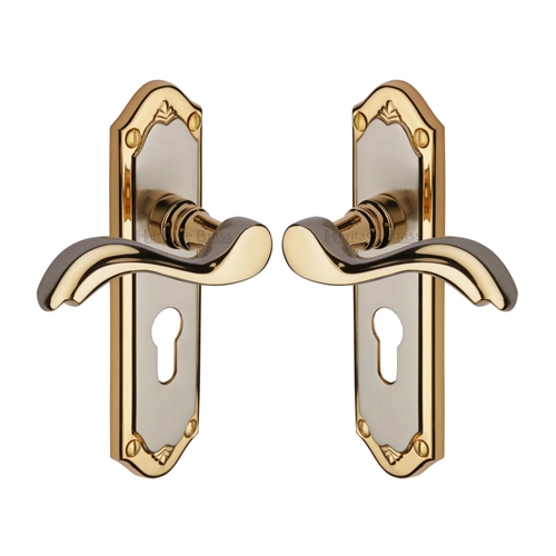 Lisboa Door Handle on Plate