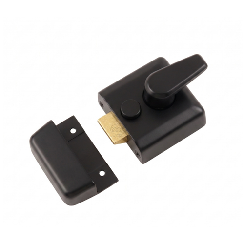 40mm Standard Nightlatch NL3040 in Matt  Black