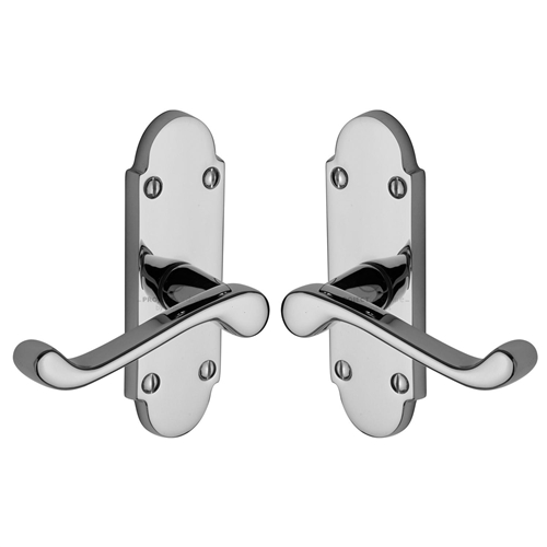 Milton Short Door Handle on Plate