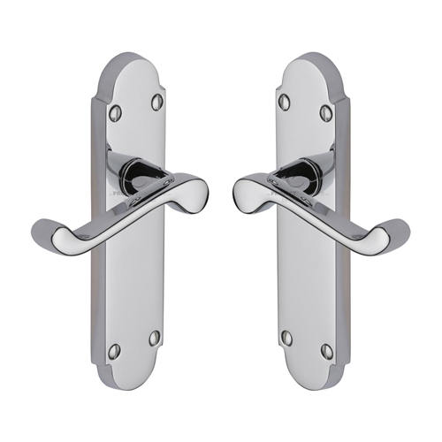 Milton Door Handle on Plate