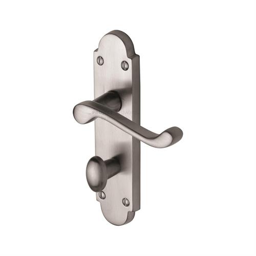 Milton Door Handle on Plate