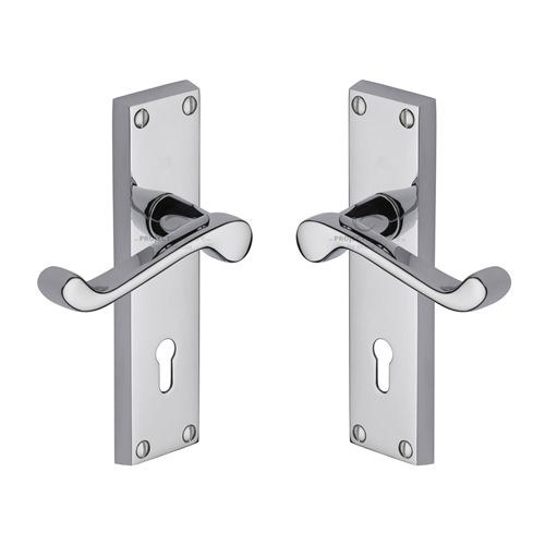 Malvern Door Handle on Plate
