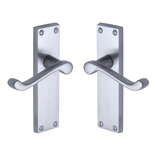 Malvern Door Handle on Plate