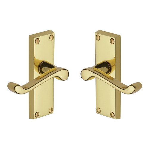 Malvern Short Door Handle on Plate