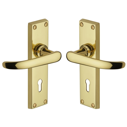 Avon Door Handle on Plate
