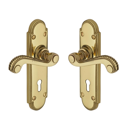 Adam Door Handle on Plate