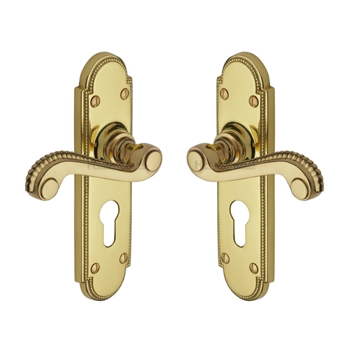 Adam Door Handle on Plate