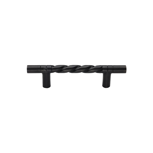 Rustic Bronze Door Pull Rope Design