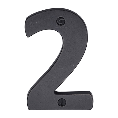 Rustic Bronze Numeral 0 Screw Fixing 76mm (3")