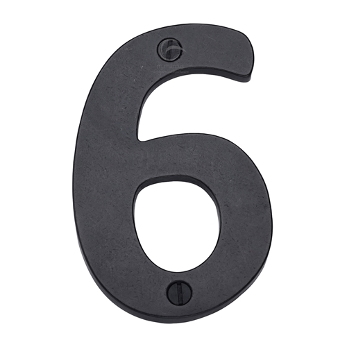 Rustic Bronze Numeral 0 Screw Fixing 76mm (3")