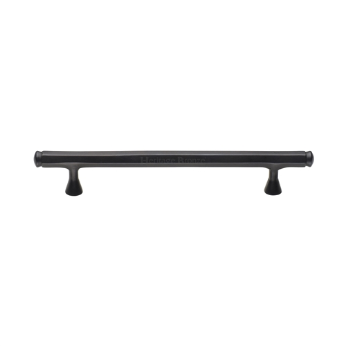 Rustic Bronze Cabinet Pull Hexagon Design in Rustic Dark Bronze