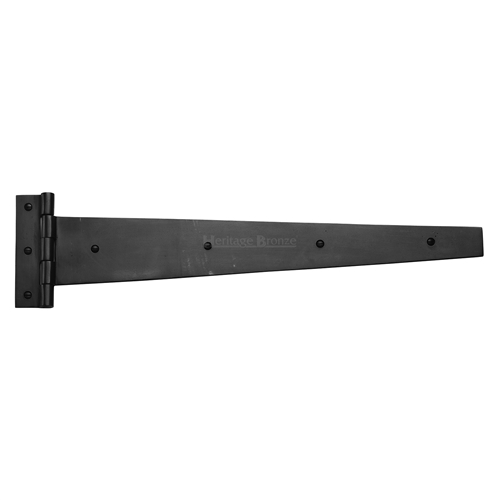 Rustic Bronze Strap Hinge in Rustic Dark Bronze