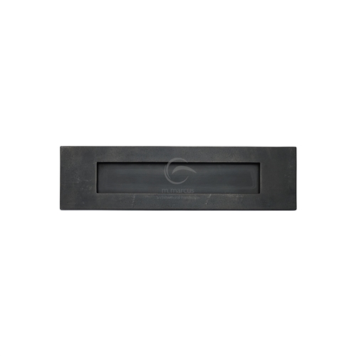 Rustic Bronze Letterplate 13 1/2" x 3 2/3"
