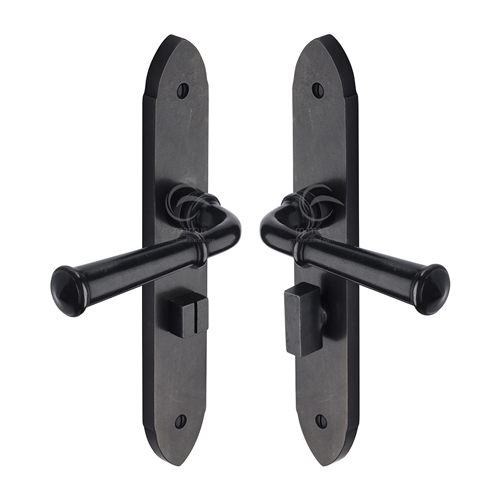 Rustic Bronze Door Handle Hadley Design