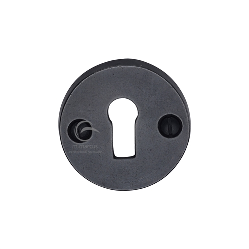 Rustic Bronze Round Key Escutcheon