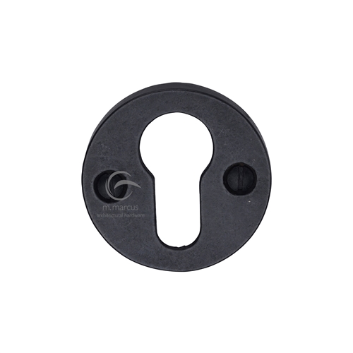 Rustic Bronze Euro Profile Cylinder Escutcheon - RDB556