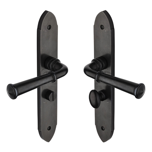 Rustic Bronze Door Handle Ludlow Design