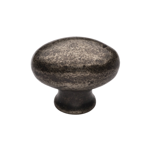 Rustic Bronze Oval Cabinet Knob