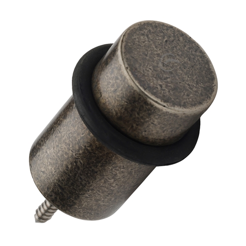 Rustic Bronze Door Stop with Rubber Stopper