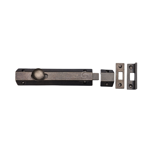 Rustic Bronze Door Bolt Flat