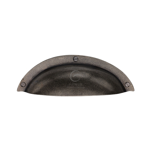 Rustic Bronze Elongated Cabinet Drawer Pull