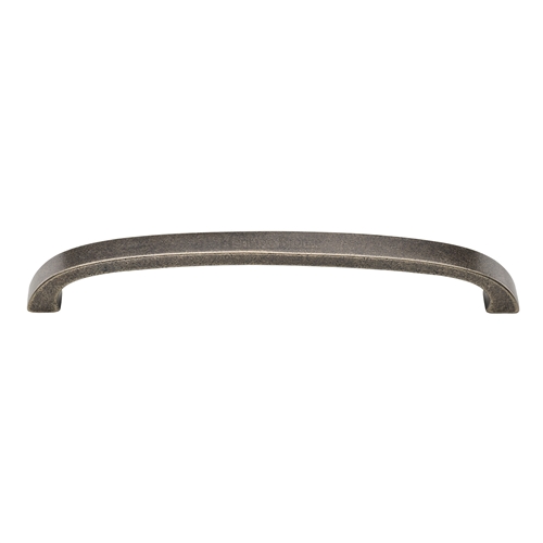 Rustic Bronze Cabinet Pull D Shaped Design in Rustic Pewter