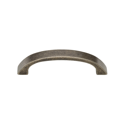Rustic Bronze Cabinet Pull D Shaped Design in Rustic Pewter