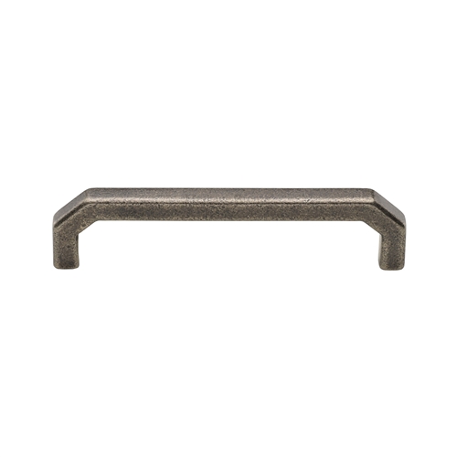 Rustic Bronze Cabinet Pull Angular Design in Rustic Pewter