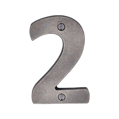Rustic Bronze Numeral 0 Screw Fixing 76mm (3")
