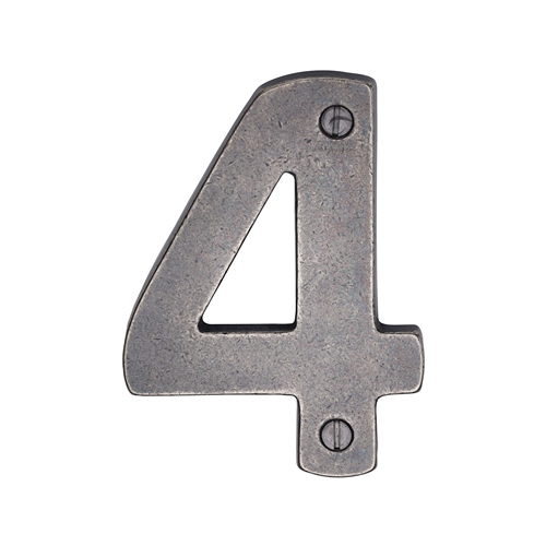 Rustic Bronze Numeral 0 Screw Fixing 76mm (3")