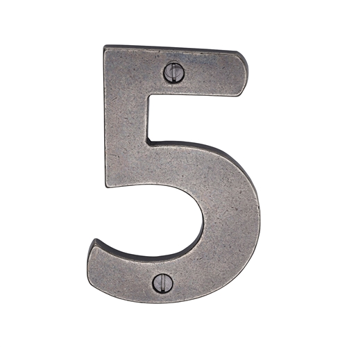 Rustic Bronze Numeral 0 Screw Fixing 76mm (3")