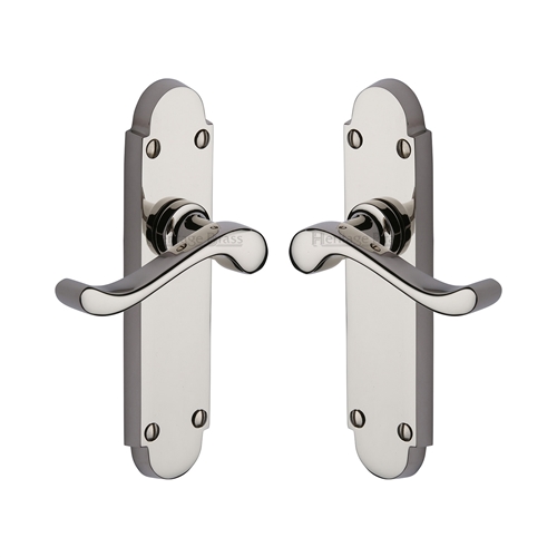 Savoy Door Handle on Plate