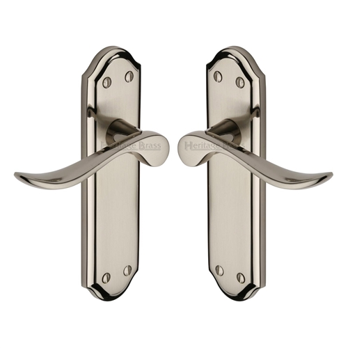 Sandown Door Handle on Plate