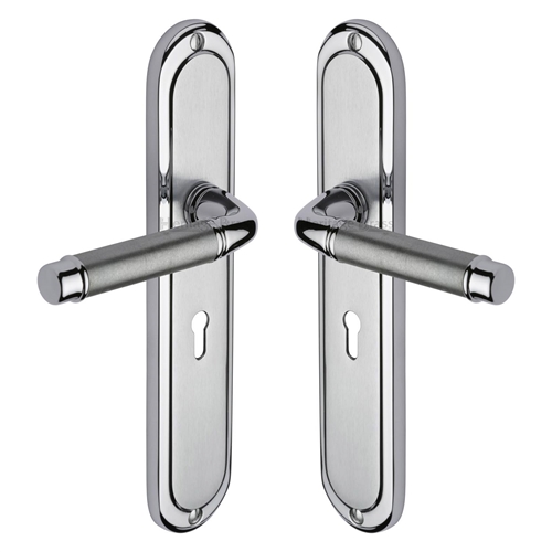 Saturn Long Door Handle on Plate