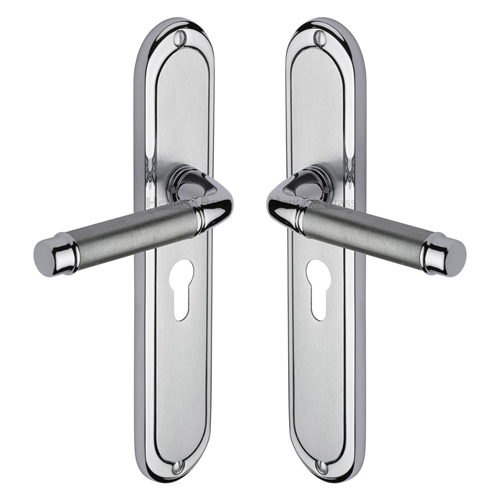 Saturn Long Door Handle on Plate