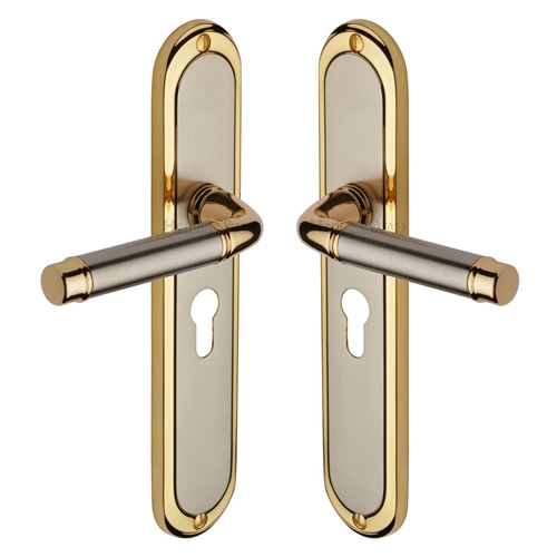 Saturn Long Door Handle on Plate