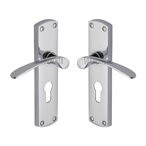 Sorrento Luca Door Handle on Plate