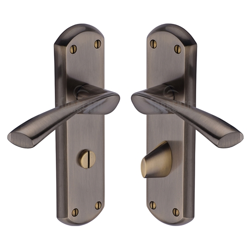 Atlanta Door Handle on Plate