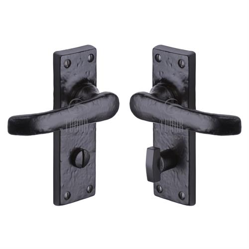 Tudor Windsor Door Handle on Plate