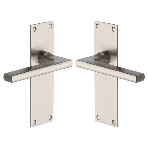 Trident Door Handle on Plate
