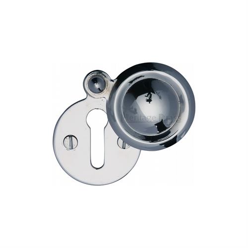 Standard Covered Key Escutcheon Round - V1020 