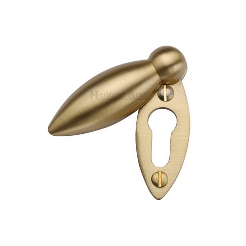 Standard Covered Key Escutcheon Oval - V1022