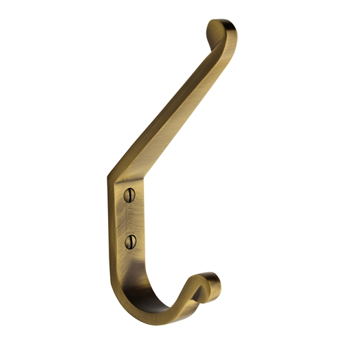 Heritage Brass Angle Hook in Antique Brass
