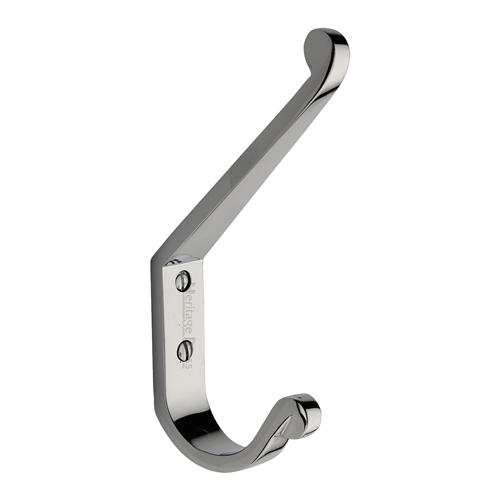 Heritage Brass Angle Hook in Polished Chrome