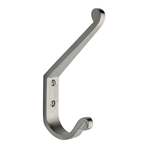 Heritage Brass Angle Hook in Satin Chrome