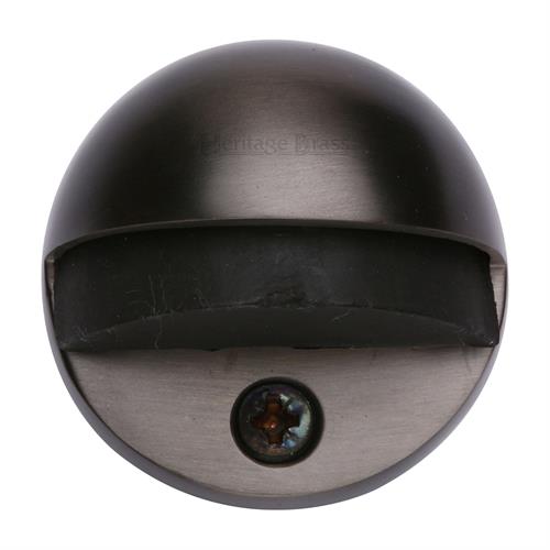 Round Shielded Floor Mounted Door Stop 