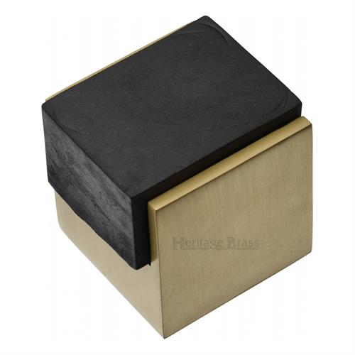 Square Floor Mounted Door Stop - V1082