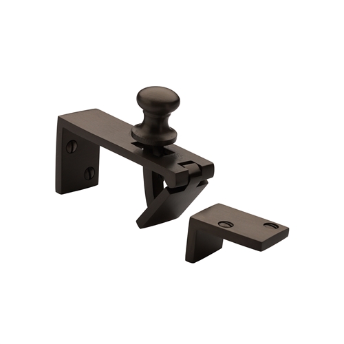 Heritage Brass Counter Flap Catch in Matt Bronze