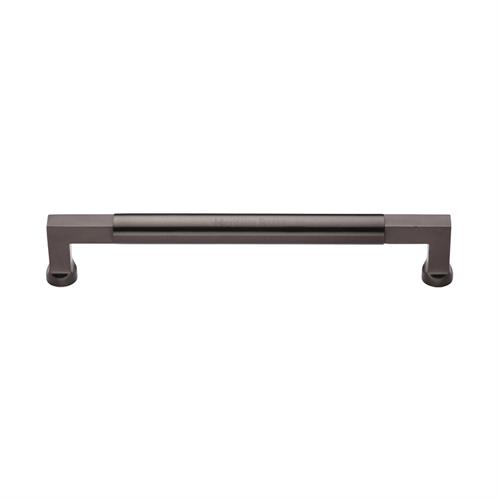Heritage Brass Door Pull Handle Bauhaus Design 305mm Matt Bronze Finish